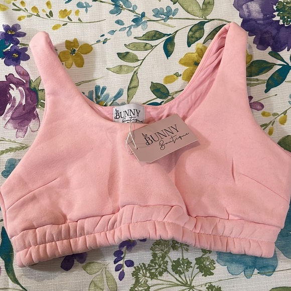 Sage Cozy Bunny Sweat Bra set of 3 - Picture 12 of 13